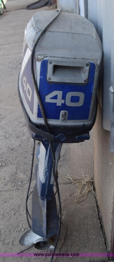 image for item K4276 Nissan 40 boat engine