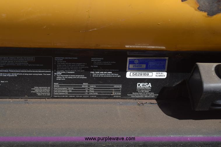 image for item K4278 Master shop heater