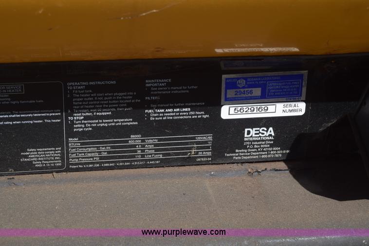 image for item K4278 Master shop heater