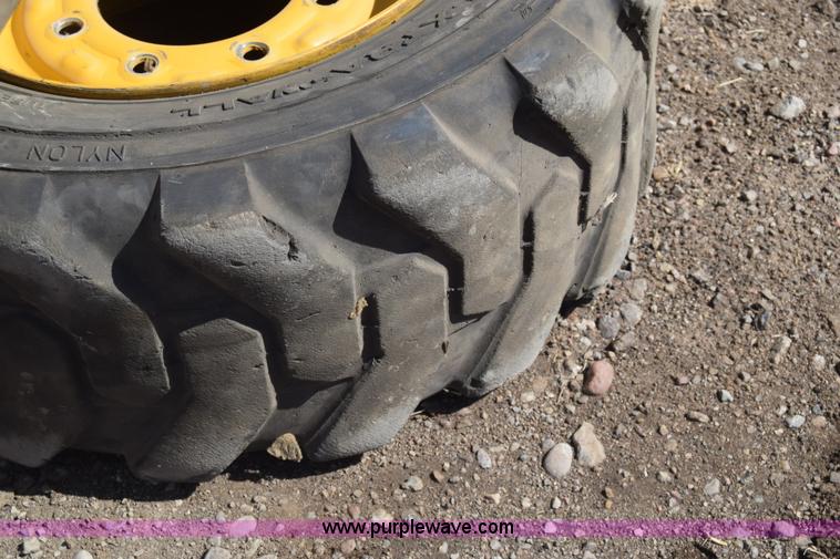 image for item K4280 (2) 10-16.5 skid steer tires