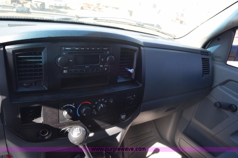 image for item K4282 2008 Dodge Ram 5500 flatbed truck