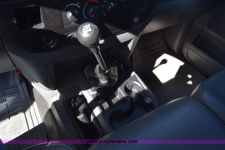 image for item K4282 2008 Dodge Ram 5500 flatbed truck