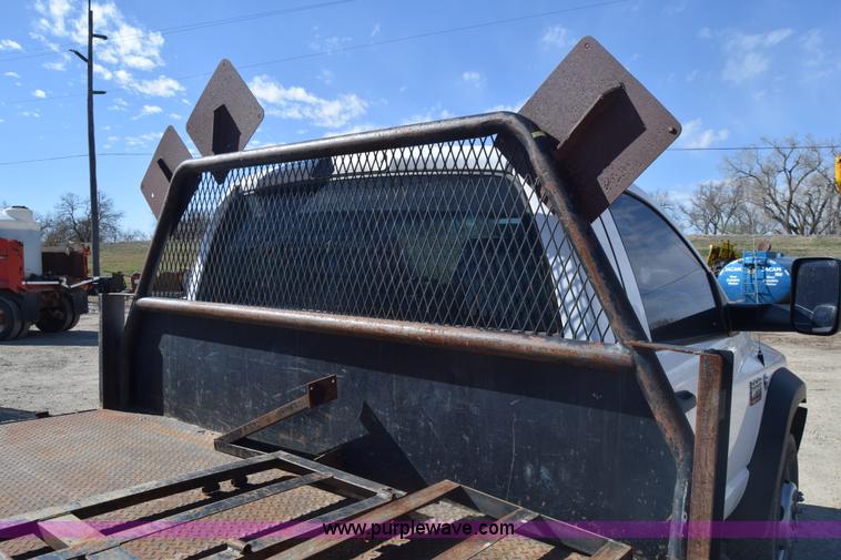 image for item K4282 2008 Dodge Ram 5500 flatbed truck