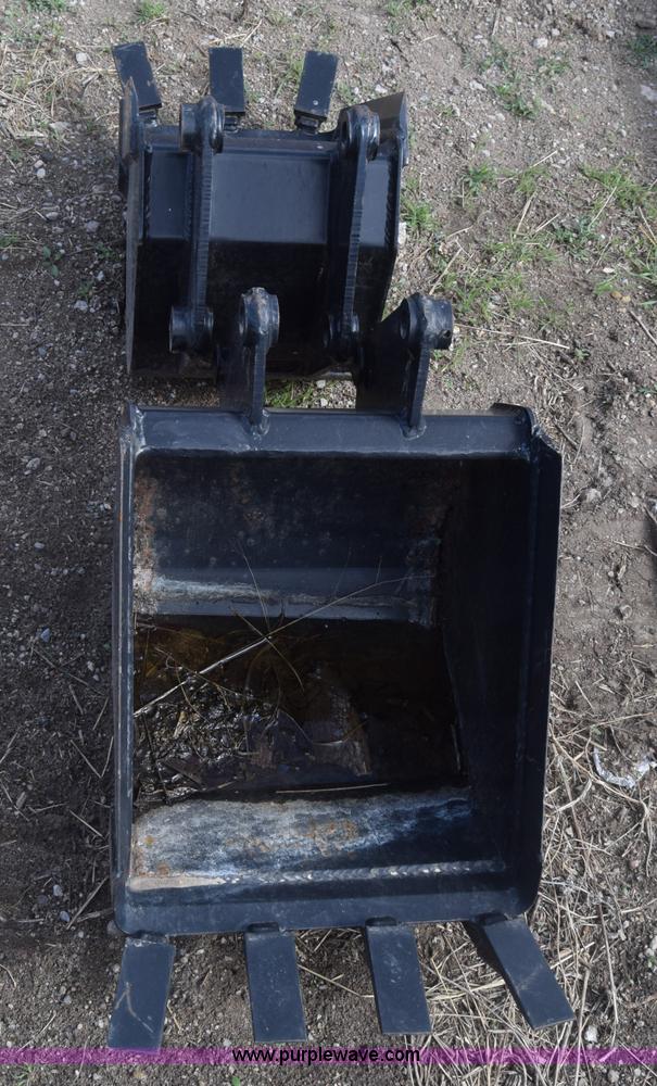 image for item K4287 (2) mini excavator buckets