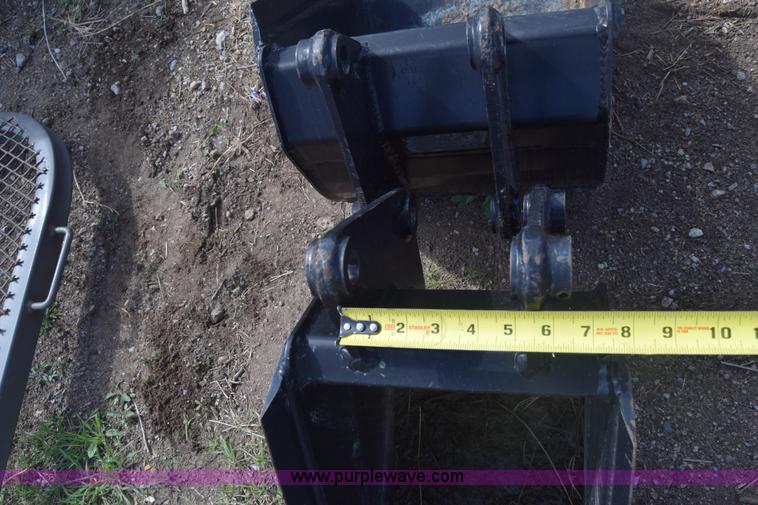 image for item K4287 (2) mini excavator buckets