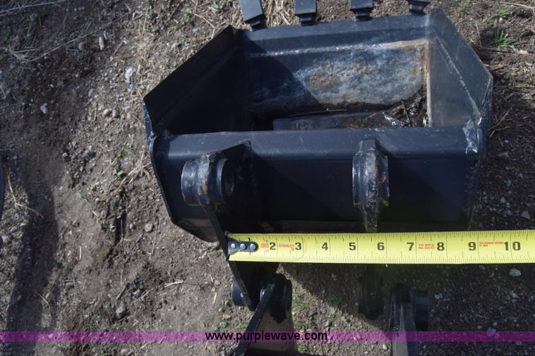 image for item K4287 (2) mini excavator buckets