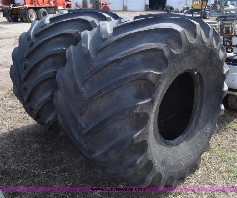 image for item K4294 (2) Goodyear 66x43.00-25 NHS tires