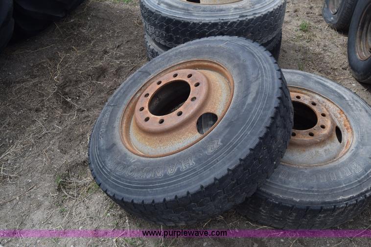 image for item K4295 (5) 295/75R22.5 tires