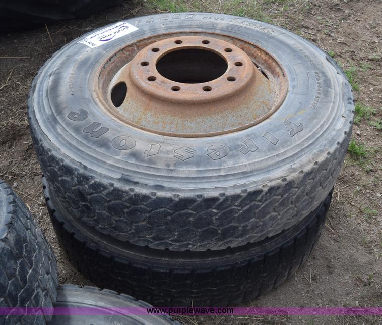 image for item K4295 (5) 295/75R22.5 tires