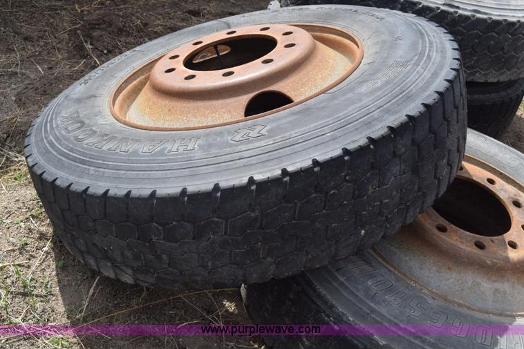 image for item K4295 (5) 295/75R22.5 tires