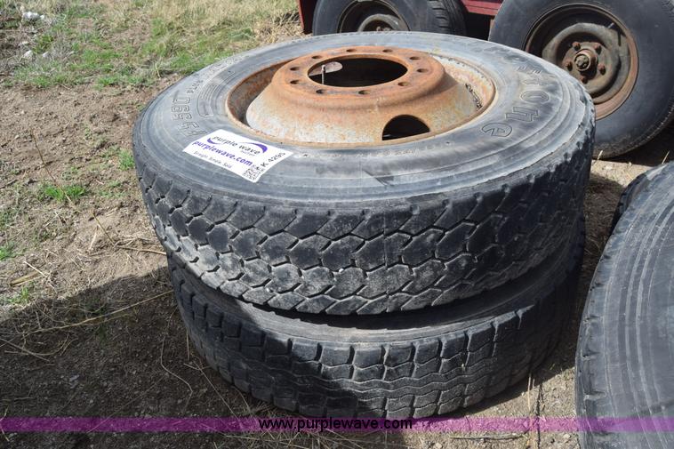 image for item K4295 (5) 295/75R22.5 tires