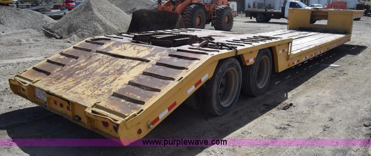 image for item K4300 1985 Atoka equipment trailer