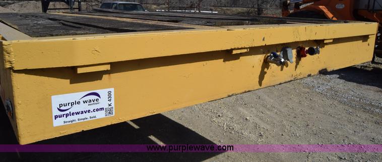 image for item K4300 1985 Atoka equipment trailer