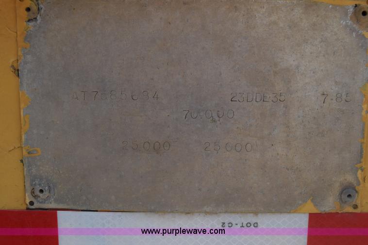 image for item K4300 1985 Atoka equipment trailer