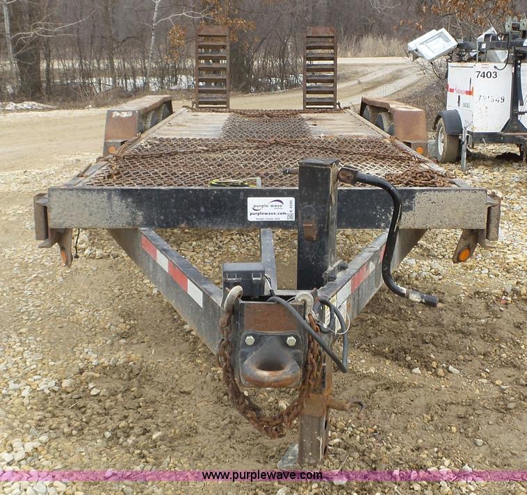 image for item K4590 2004 Felling DE24 equipment trailer