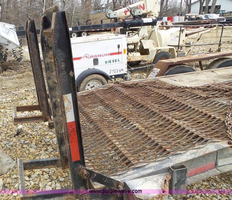 image for item K4590 2004 Felling DE24 equipment trailer