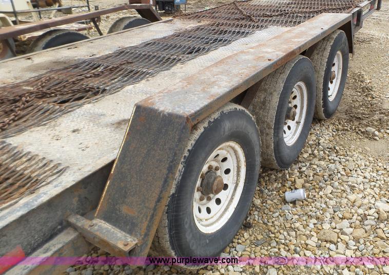 image for item K4590 2004 Felling DE24 equipment trailer