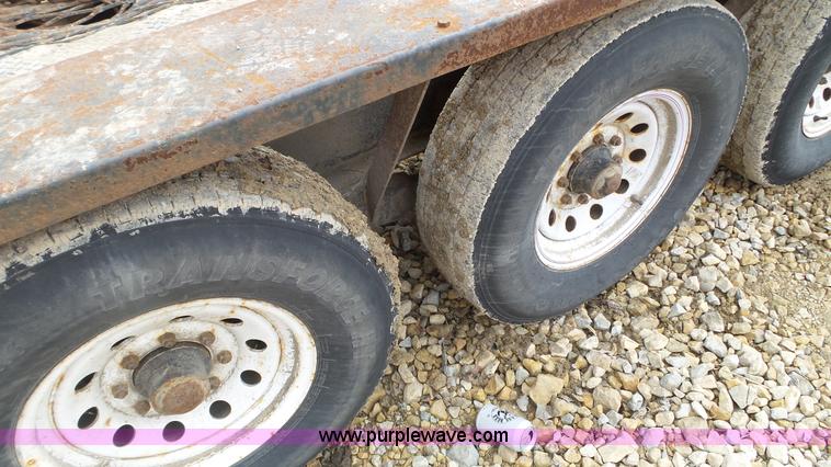 image for item K4590 2004 Felling DE24 equipment trailer