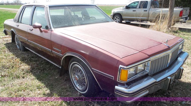 image for item K6880 1983 Pontiac Parisienne Brougham