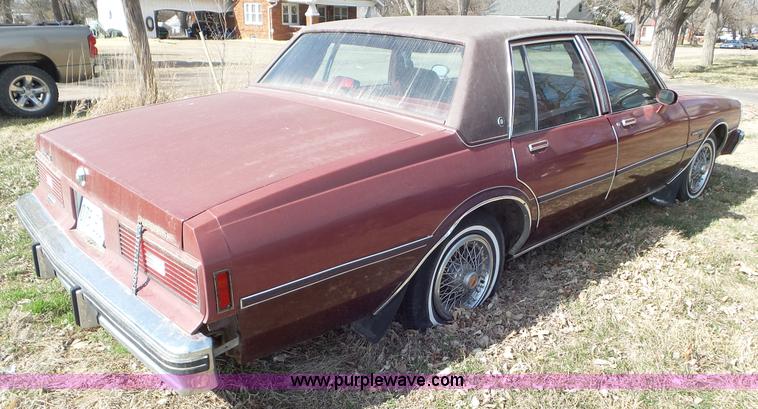 image for item K6880 1983 Pontiac Parisienne Brougham