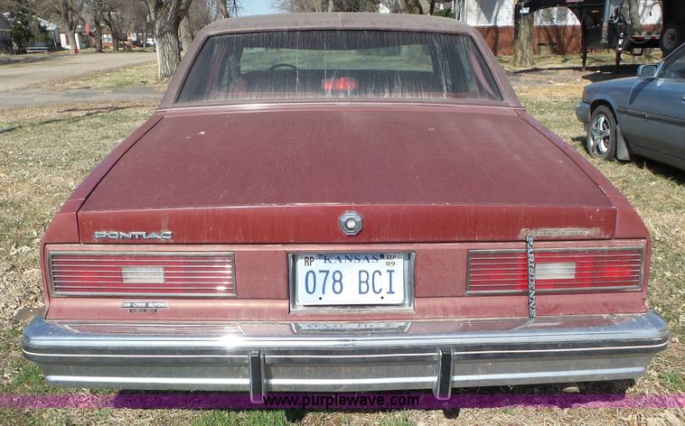 image for item K6880 1983 Pontiac Parisienne Brougham