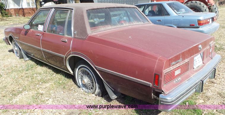 image for item K6880 1983 Pontiac Parisienne Brougham