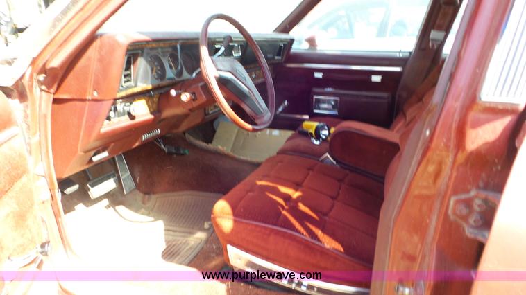 image for item K6880 1983 Pontiac Parisienne Brougham