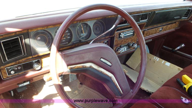 image for item K6880 1983 Pontiac Parisienne Brougham