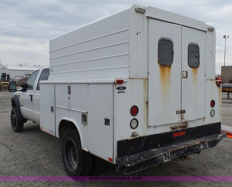 image for item L1314 2006 Ford F550 SuperCrew utility truck