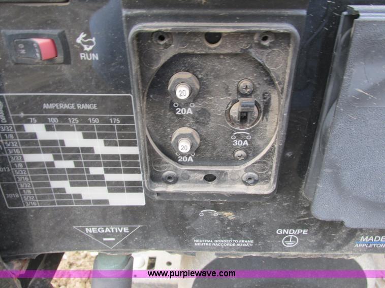 image for item L3913 Miller Blue Star DX185 welder/generator