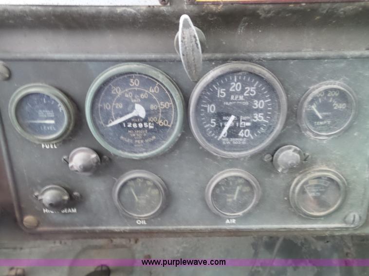 image for item L6270 1971 Jeep M816-TK wrecker truck