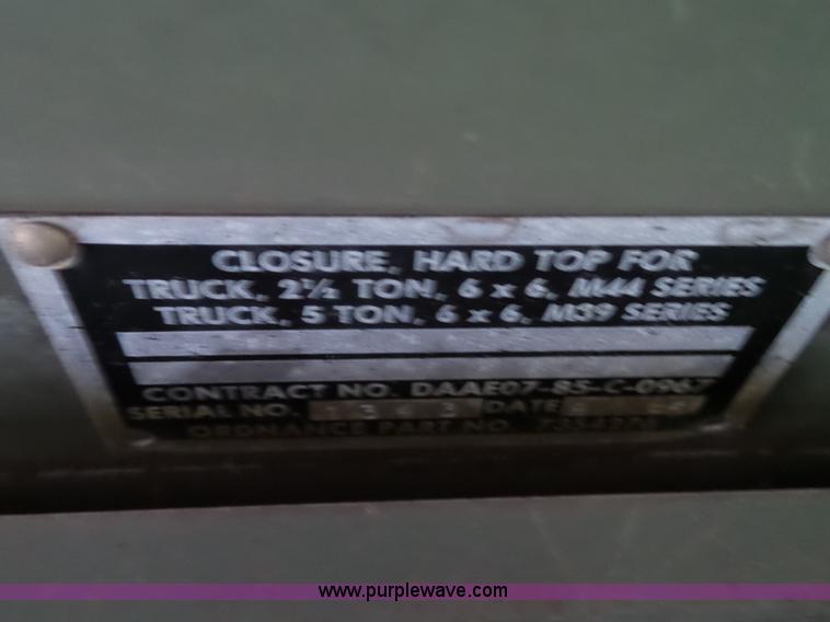 image for item L6270 1971 Jeep M816-TK wrecker truck