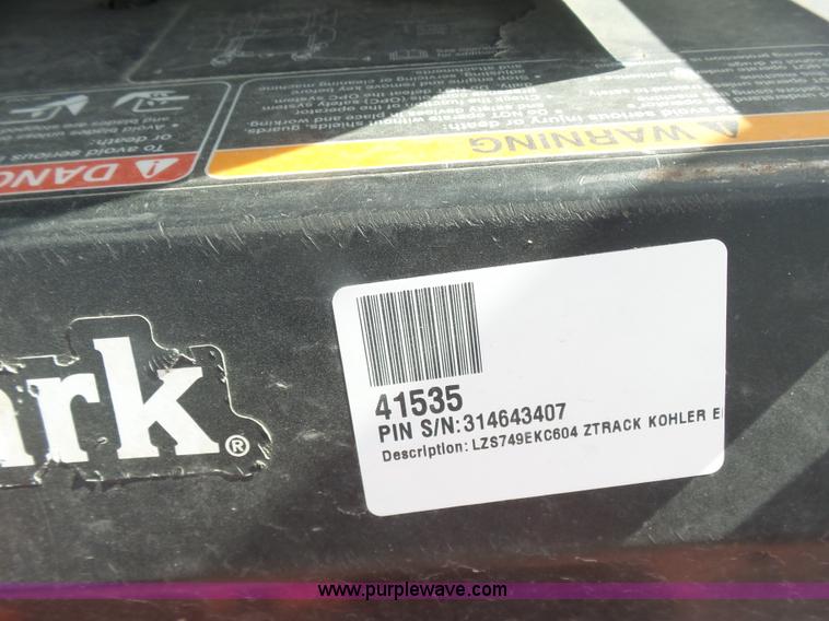 image for item L7278 Ex Mark ZTR riding lawn mower