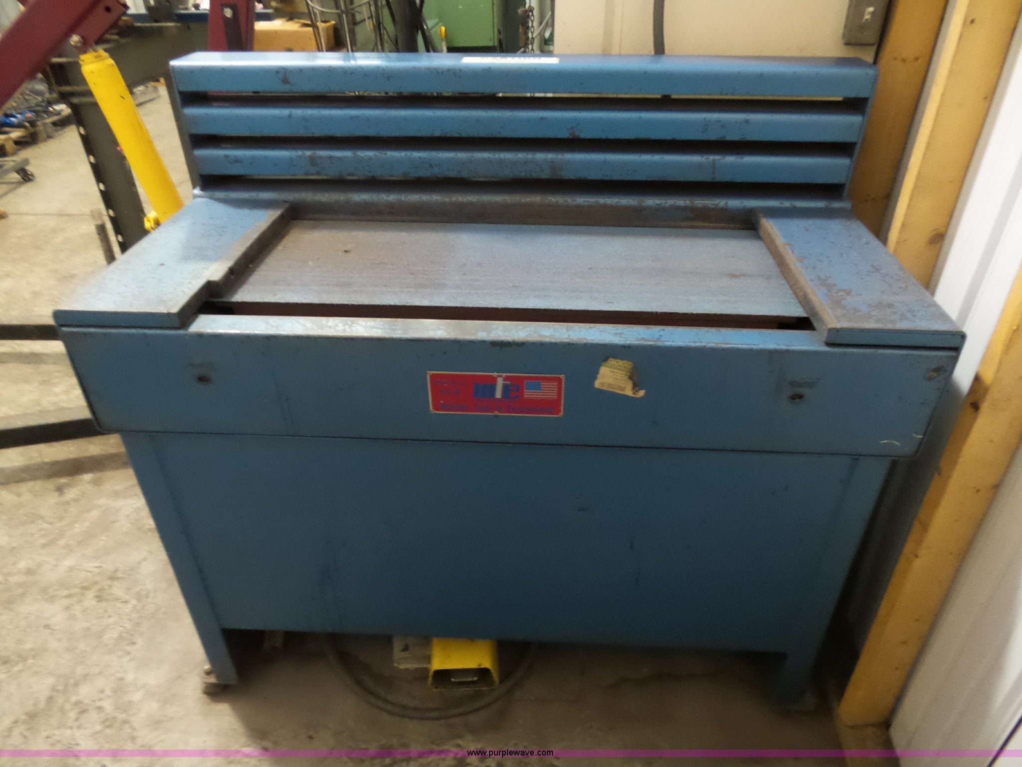 MTE PS3514 cylinder head sander in Salina, KS Item CD9749 sold
