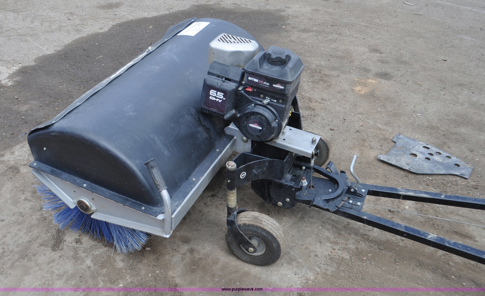 Polaris ATV broom in Greeley, CO Item G7319 sold Purple Wave