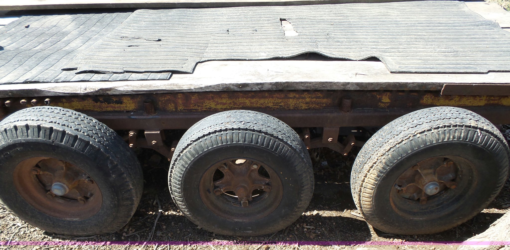 1993 shop built utility trailer in Kansas City, KS Item L3745 sold