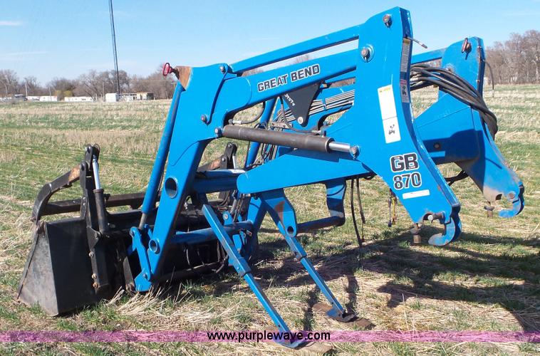 image for item AV9836 Great Bend 870 loader