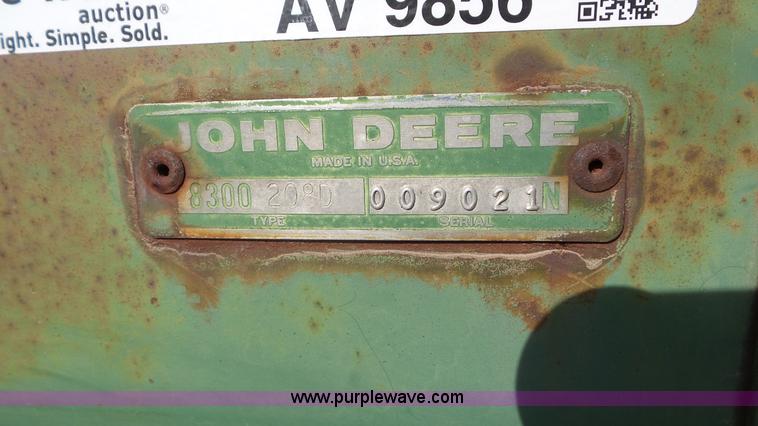 image for item AV9856 John Deere 8300 grain drill