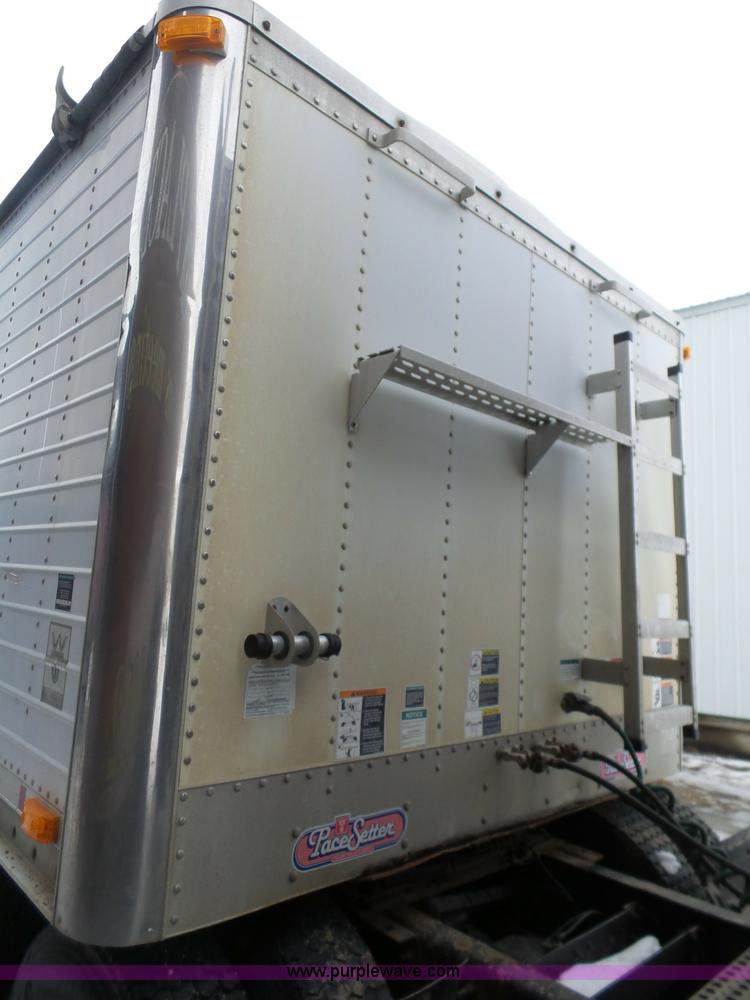 image for item BH9426 2007 Wilson DWH-550 double hopper grain trailer