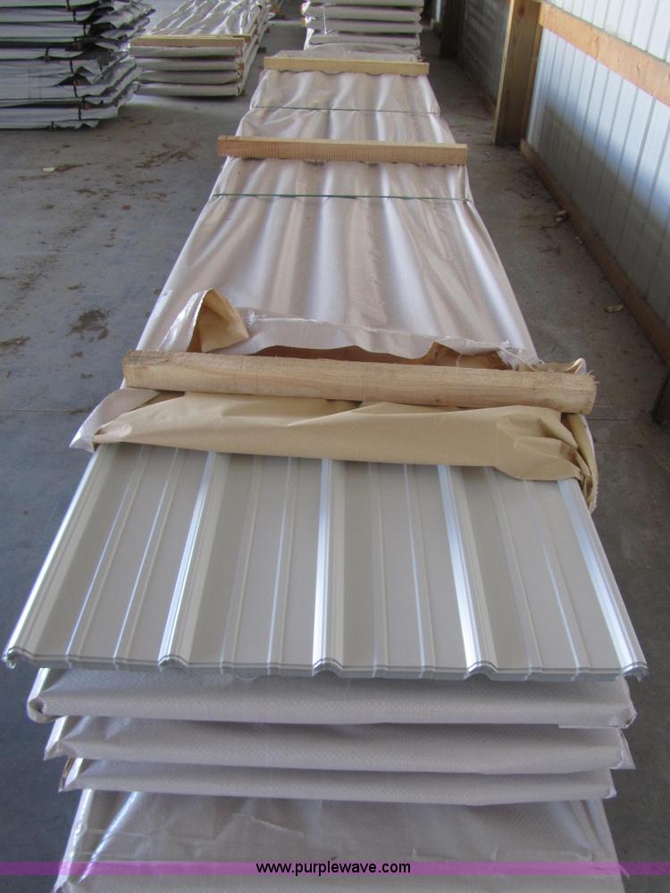 image for item F1227 (60) 18'4"L x 36"W metal siding/roofing sheets