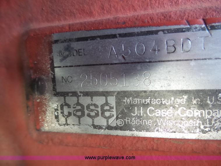 image for item J6175 1972 Case 1370 tractor