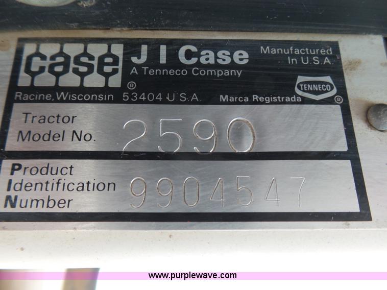 image for item J6176 1980 Case 2590 tractor