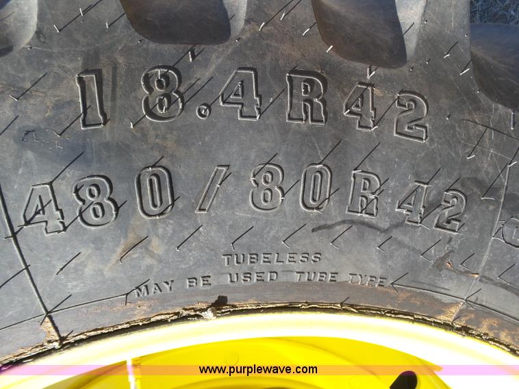 image for item J6187 1992 John Deere 4960 MFWD tractor