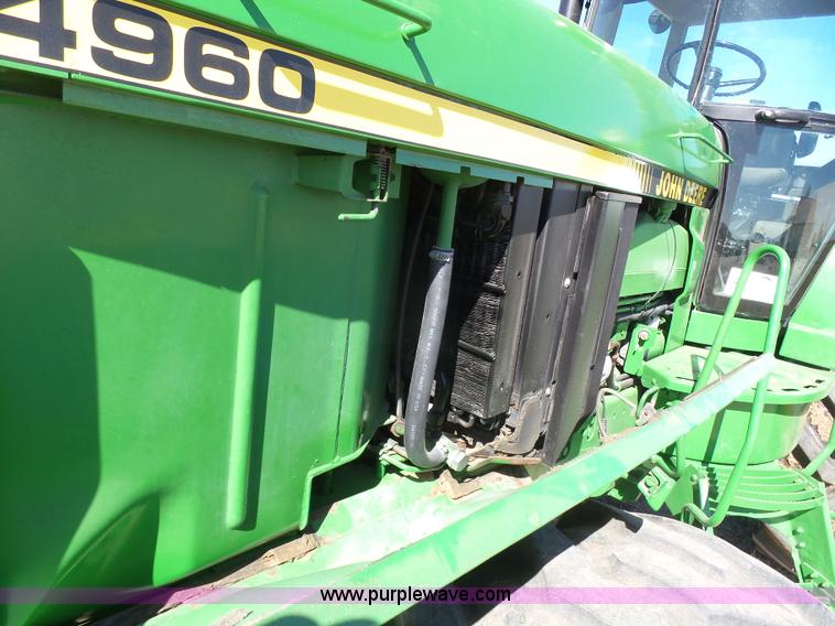 image for item J6187 1992 John Deere 4960 MFWD tractor