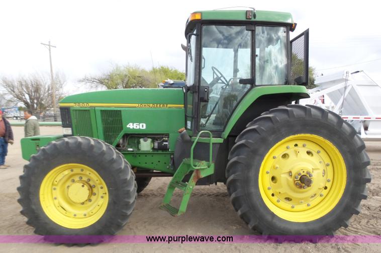 image for item J6190 1995 John Deere 7800 MFWD tractor