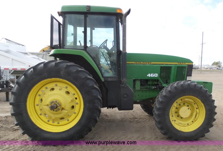 image for item J6190 1995 John Deere 7800 MFWD tractor
