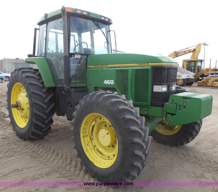 image for item J6190 1995 John Deere 7800 MFWD tractor