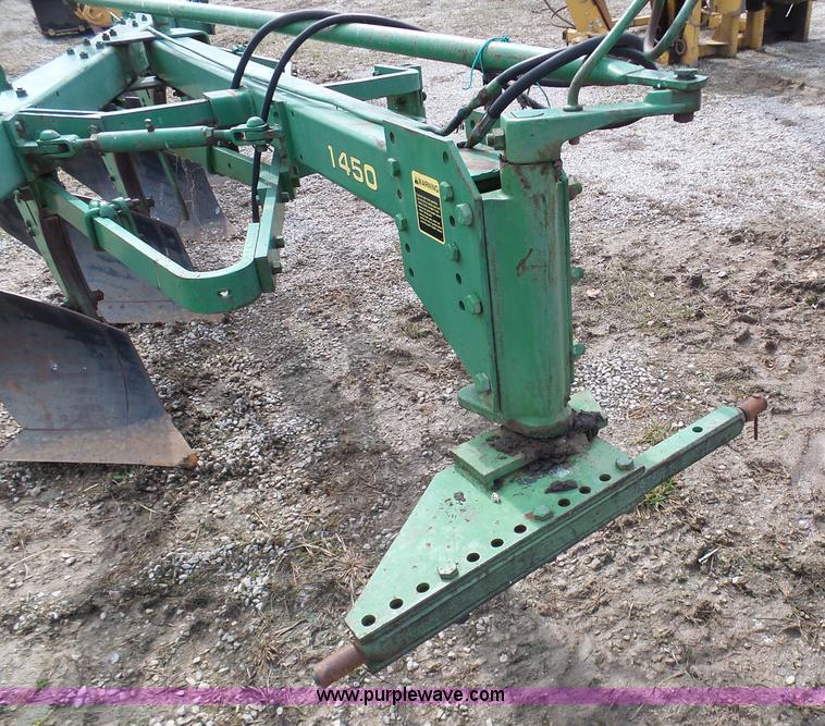 image for item K4284 John Deere 1450 four bottom plow