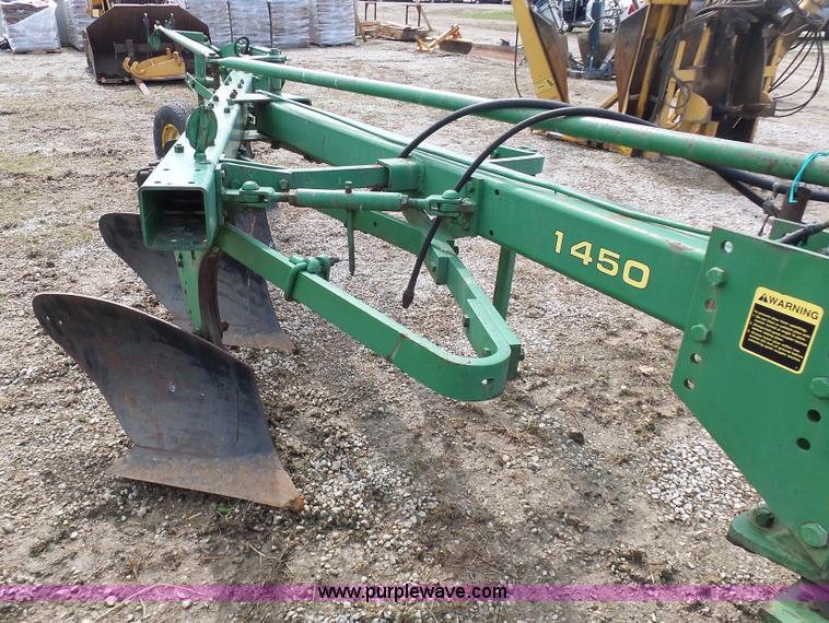 image for item K4284 John Deere 1450 four bottom plow