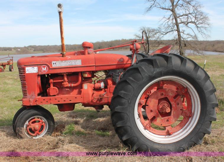 image for item K8989 1949 Farmall M tractor